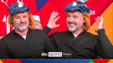'No bias here!' Boyd dresses for occasion ahead of Scotland's huge Euros game!