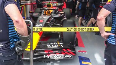 'That Red Bull's on fire!' | Verstappen's P2 ends early