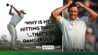 ‘Why is he hitting this?’ | Pundits baffled by McIlroy shot decisions