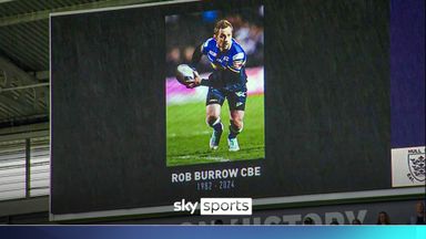 Leeds Rhinos and Hull FC pay tribute to Rob Burrow with minute applause