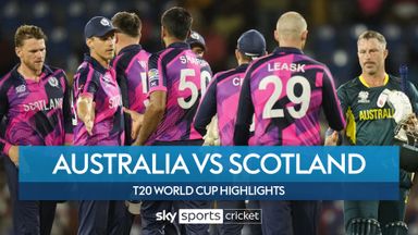 Highlights: Australia knocked out Scotland with a last-over win in St Lucia