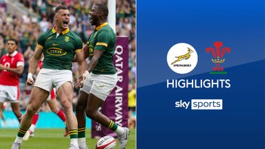 South Africa 41-13 Wales  | Springboks win first Test match since WC triumph