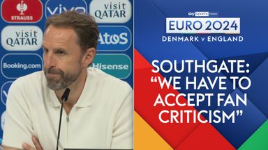 Southgate: We have to accept criticism from fans | ‘I can understand their frustration’