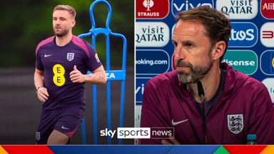 'He won't be involved' | Southgate confirms Shaw to miss Denmark clash