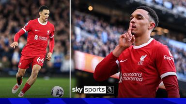The best of Alexander-Arnold playing centrally for Liverpool