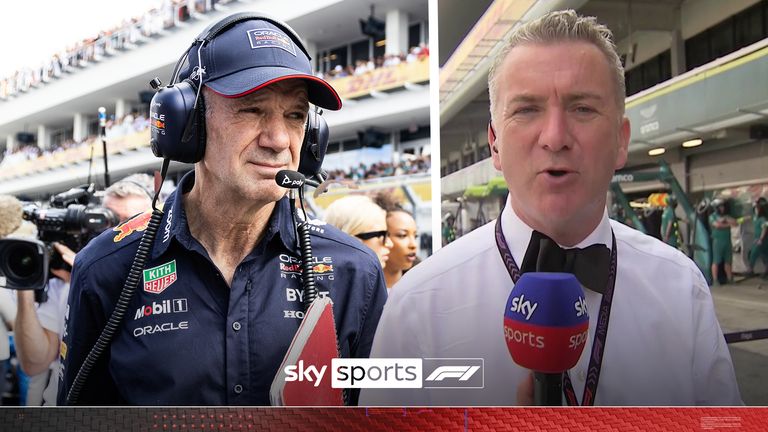 Sky Sports' Craig Slater gives the latest on Adrian Newey's future after it was confirmed he visited the Aston Martin factory.