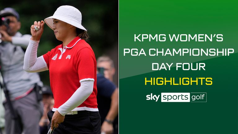 Amy Yang, of South Korea wins the Women's PGA Championship