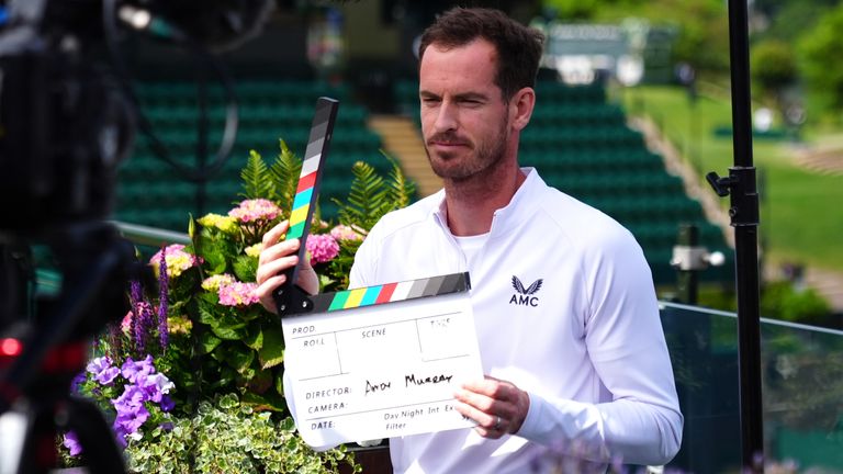 Andy Murray at the All England Lawn Tennis and Croquet Club in London ahead of the Wimbledon Championships. Picture date: Sunday June 30, 2024
