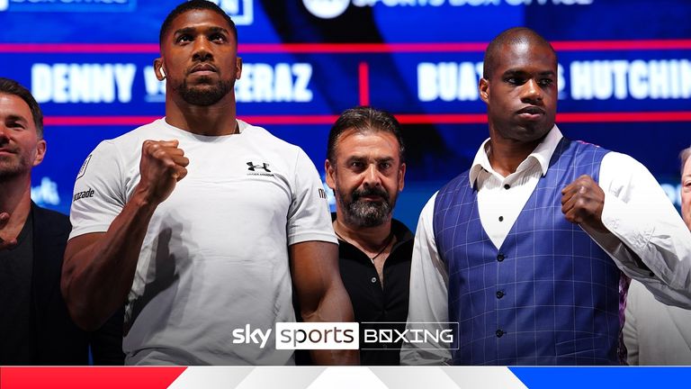 Ahead of their Wembley clash in September, Anthony Joshua has downplayed rumours that he was previously hurt by Daniel Dubois during sparring.