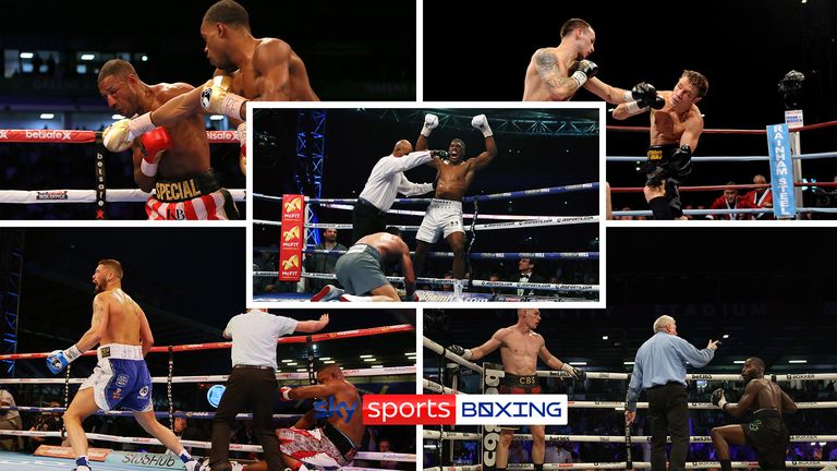Ahead of Chris Billam-Smith&#39;s WBO cruiserweight world title fight with Richard Riakporhe at Selhurst Park, check out some of the other biggest fights in British boxing history to have taken place at football stadiums.
