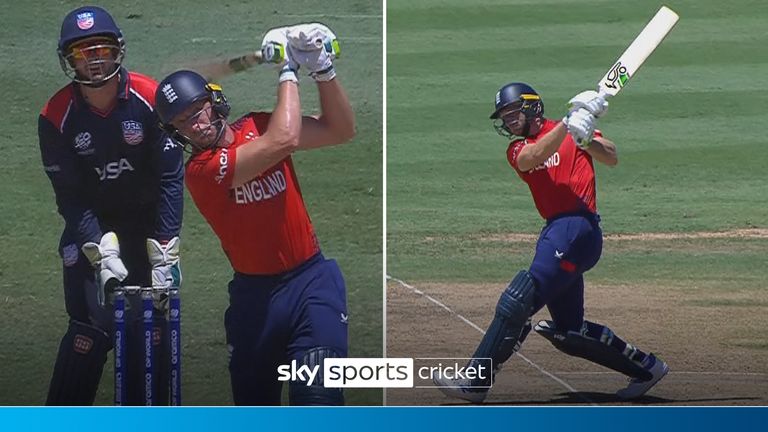 Buttler hits five sixes in an over against USA