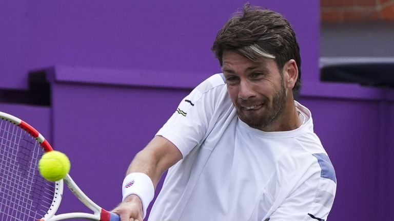 Cameron Norrie, knocked out in the first round of Queen's