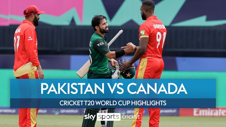 Highlights of Pakistan against Canada from the T20 World Cup