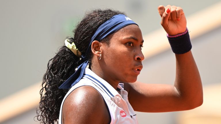 Coco Gauff, French Open quarter-final win over Ons Jabeur