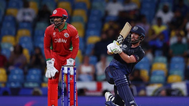 Jan Frylink's 45 runs was the main contribution in the regulation innings for Namibia 