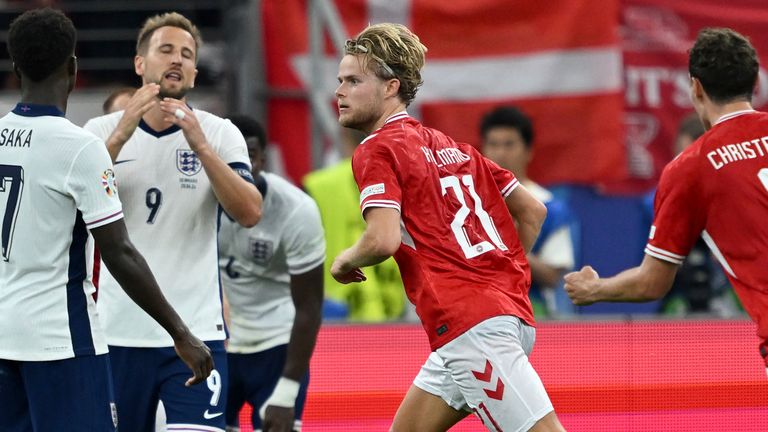 England 1-1 Denmark