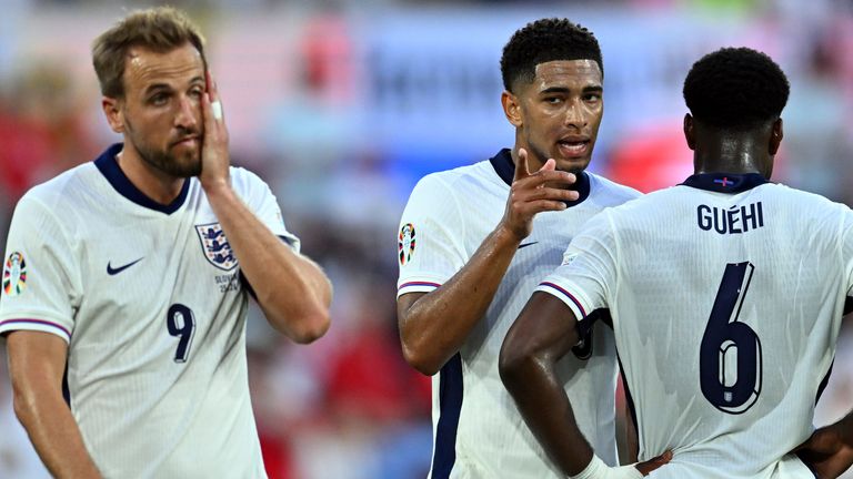 England drew 0-0 with Slovenia in the final Group C game