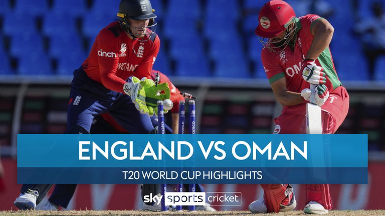 England beat Oman 