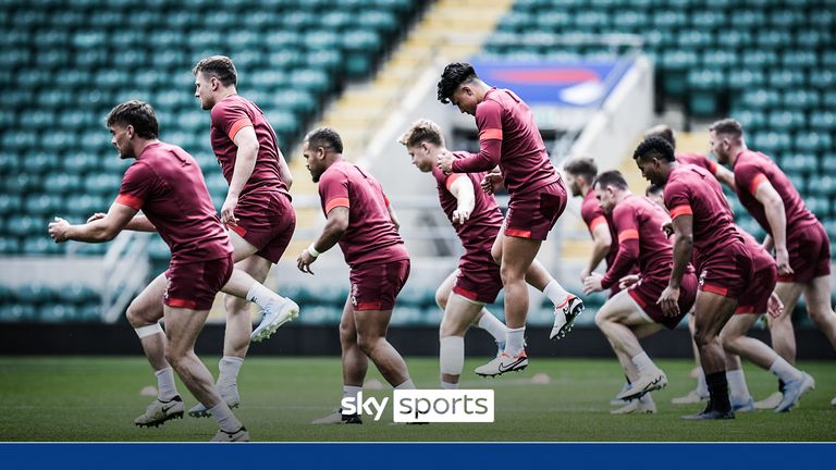 England's uncapped players get the chance to impress in training