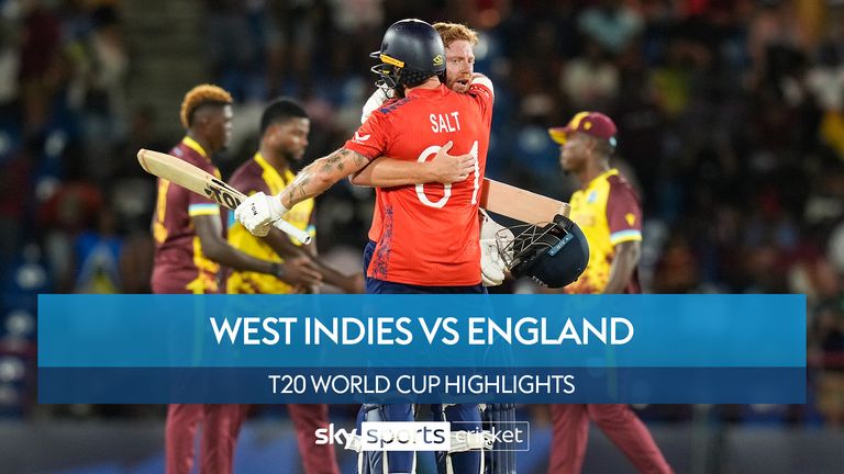 England defeated the West Indies