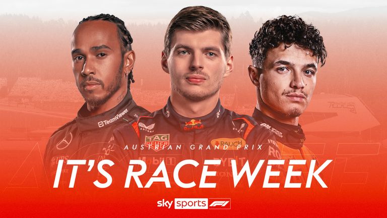 奥地利大奖赛将于本周末在红牛赛道举行 - Sky Sports F1 现场直播