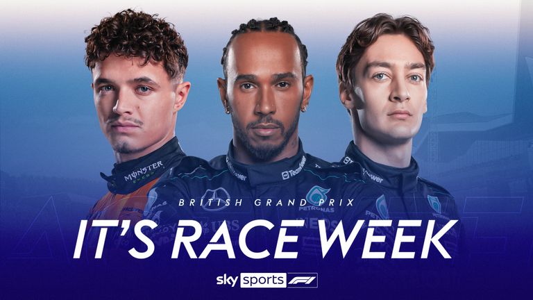 The British Grand Prix is ​​live on Sky Sports F1 and Sky Showcase this Sunday