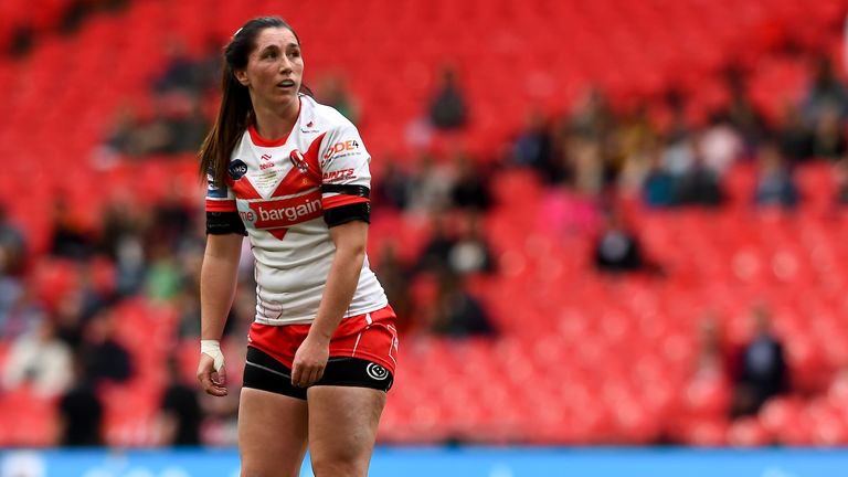 Gaskin had another stellar performance for St helens as she wrapped up her Challenge Cup career 