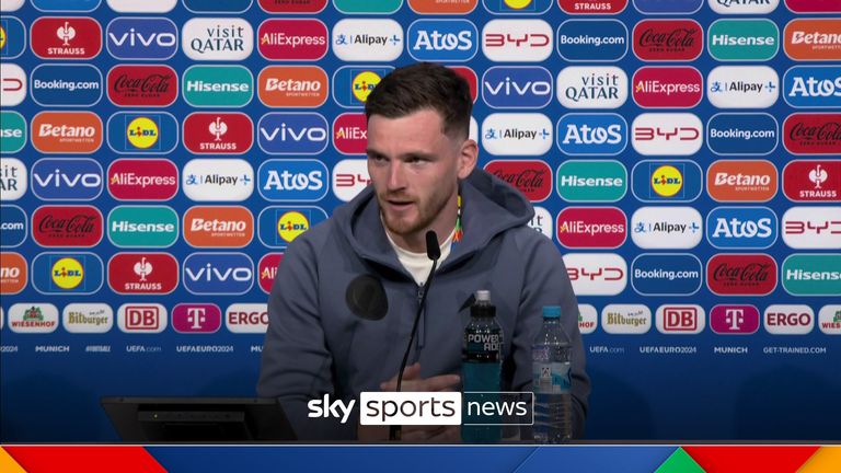 Scotland captain Andy Robertson says he is 'immensely proud' to lead the side into the Euro 2024 opener against Germany on Friday night.