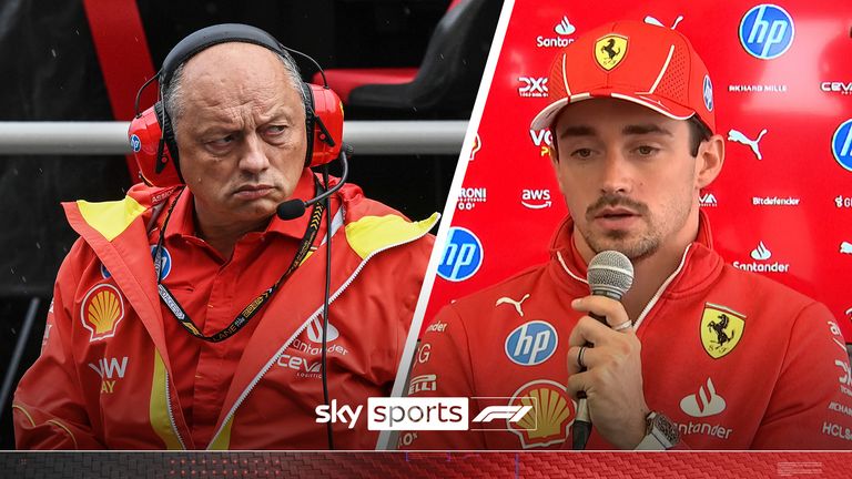 Ferrari's Charles Leclerc says team principal Fred Vasseur has led the team back to confidence after suffering a difficult double DNF in Canada.