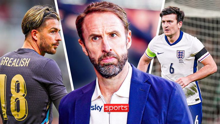 England manager Gareth Southgate will head to Germany without Jack Grealish and Harry Maguire