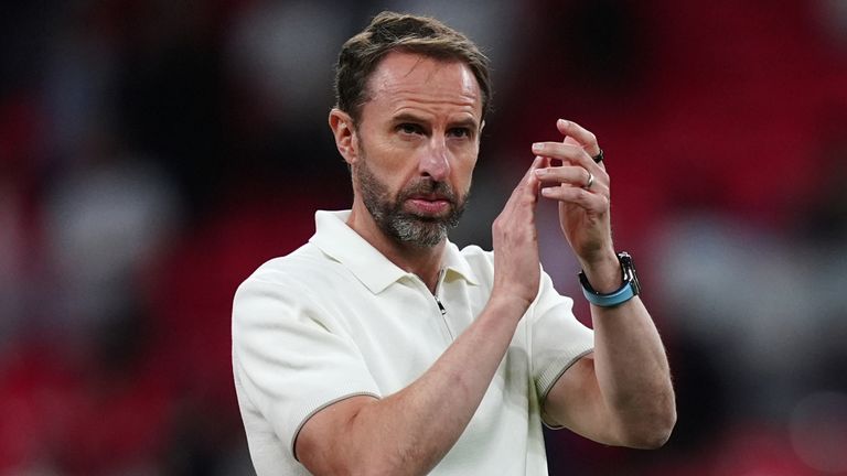 Gareth Southgate admitted England's performance was well below the required level