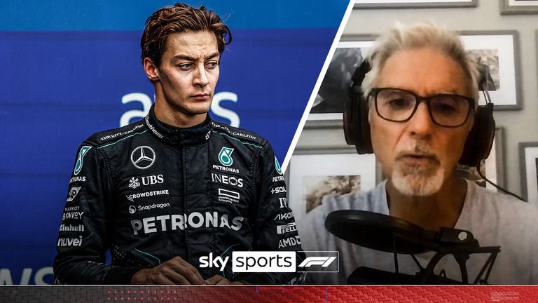 Speaking on the Sky Sports F1 podcast, Damon Hill believes Mercedes should support George Russell more.