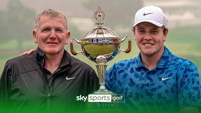 'It was Masterful' | Robert MacIntyre wins with his Dad on the bag!