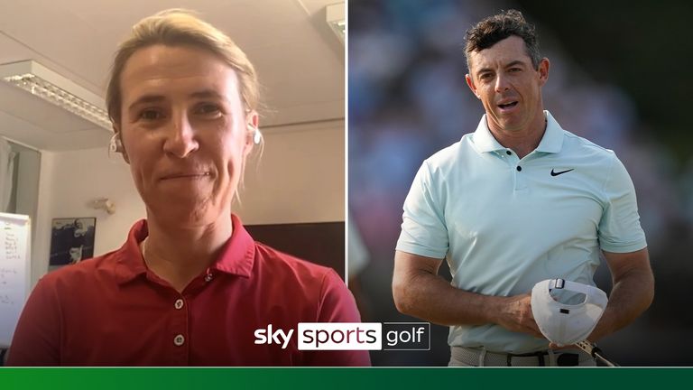 Sophie Walker on Rory McIlroy