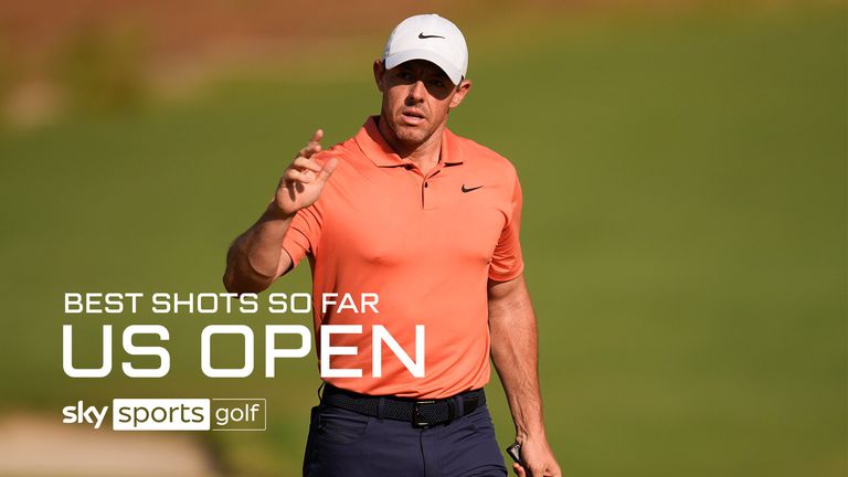 As the leading contenders prepare for their final rounds, check out some of the best shots so far from this year's US Open.