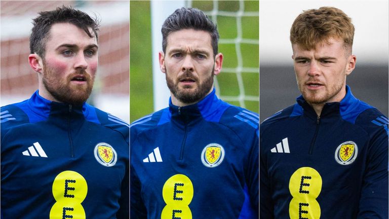 John Souttar (left) and Craig Gordon are not in Scotland's final Euro 2024 squad while Tommy Conway (right) makes the cut