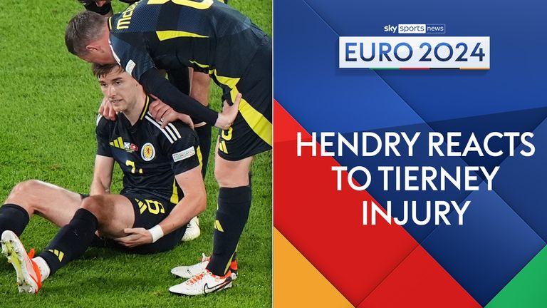 Hendry reacts to Tierney injury