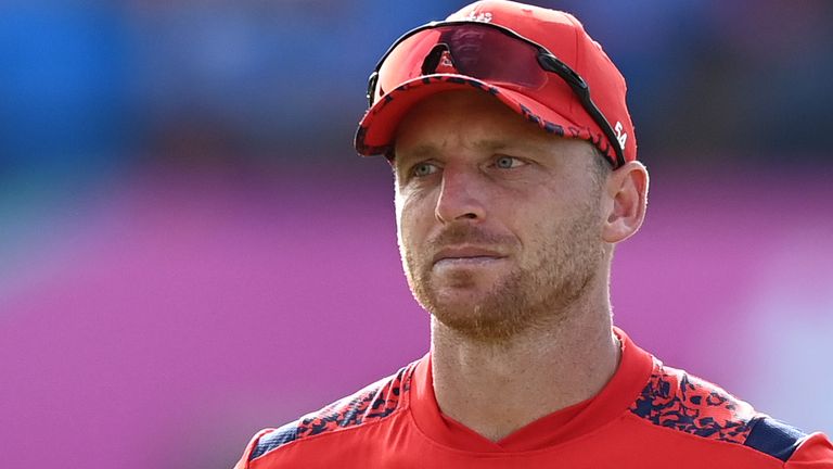 Jos Buttler was unable to lead England to back-to-back T20 World Cup wins