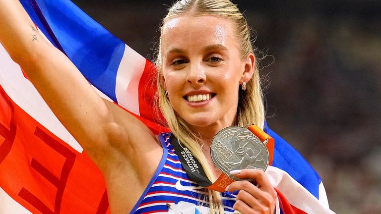 Keely Hodgkinson will be hoping to go one better than her 800m Olympics silver medal at Tokyo in 2021 when she competes in Paris