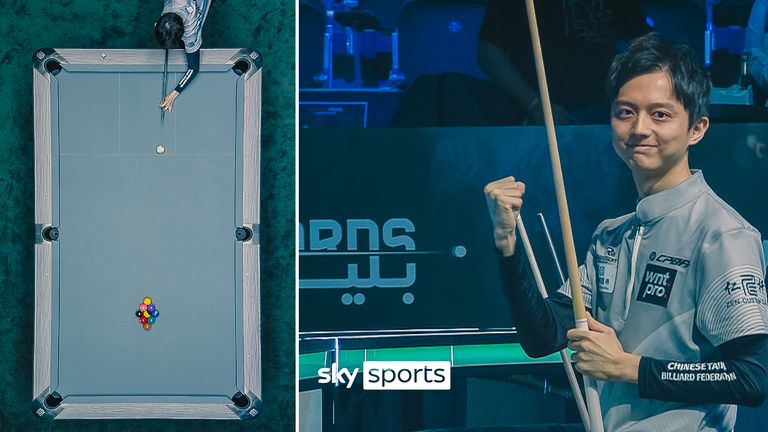 Watch Ko Ping Chung take out a whitewash with a golden break against Darren Appleton at the World Pool Championship 2024. 