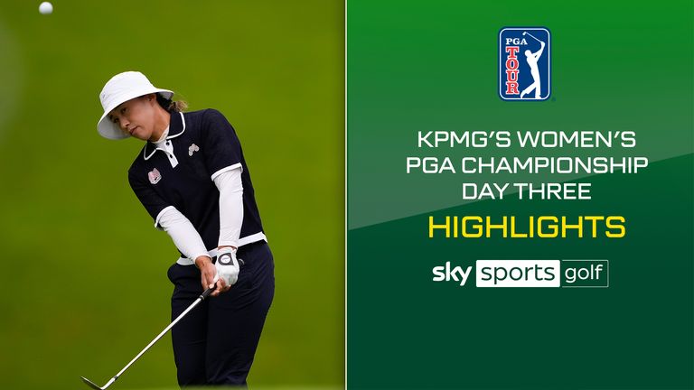 Highlights from the third round of the KPMG Women&#39;s PGA Championship.