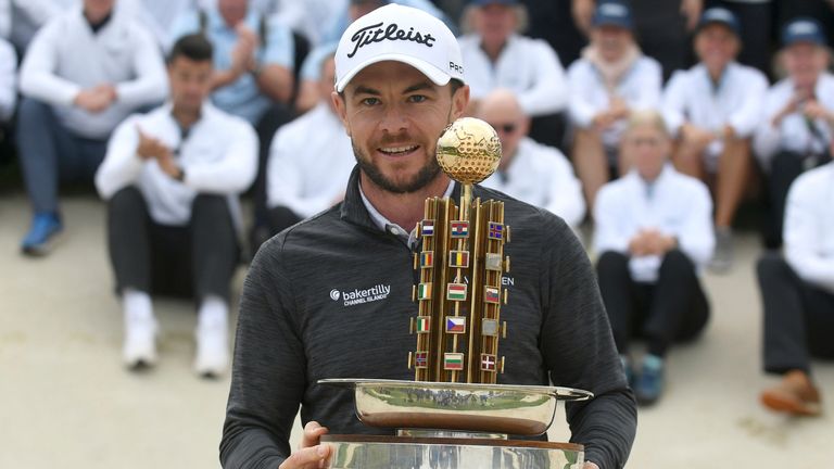 लॉरी कैंटर ने डीपी वर्ल्ड टूर का यूरोपीय ओपन जीता (एसोसिएटेड प्रेस)