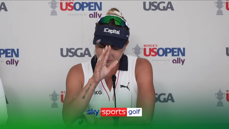 Lexi Thompson was emotional after missing the cut at her final US Open and shared how it felt to play in her last one.
