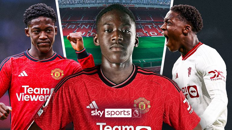 Watch Kobbie Mainoo&#39;s best moments in a Manchester United shirt in the Premier League this season!
