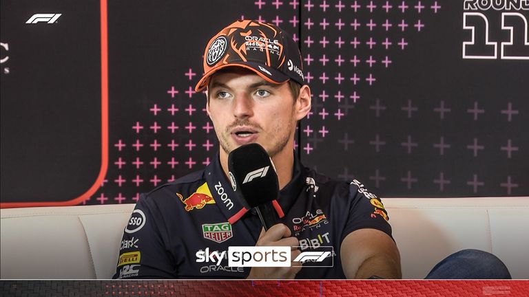 Max Verstappen dismissed any rumours he'd leave Red Bull anytime soon saying he's focused on next year.
