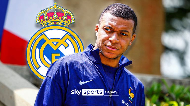 French soccer player Kylian Mbappe
