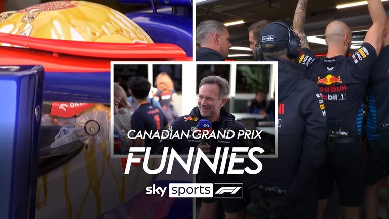 Check out the funniest moments from the Canadian Grand Prix.
