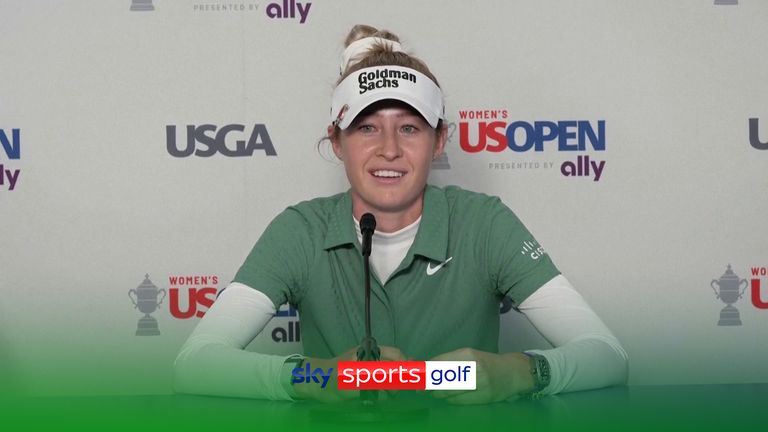 World number one golfer Nelly Korda reacted to her poor start at the US Open which lead to her getting cut.