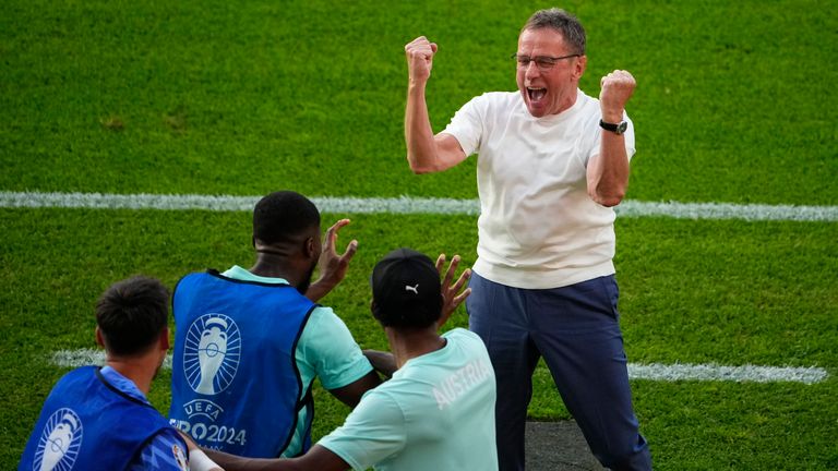 Ralf Rangnick has led Austria to back-to-back Euro 2024 victories