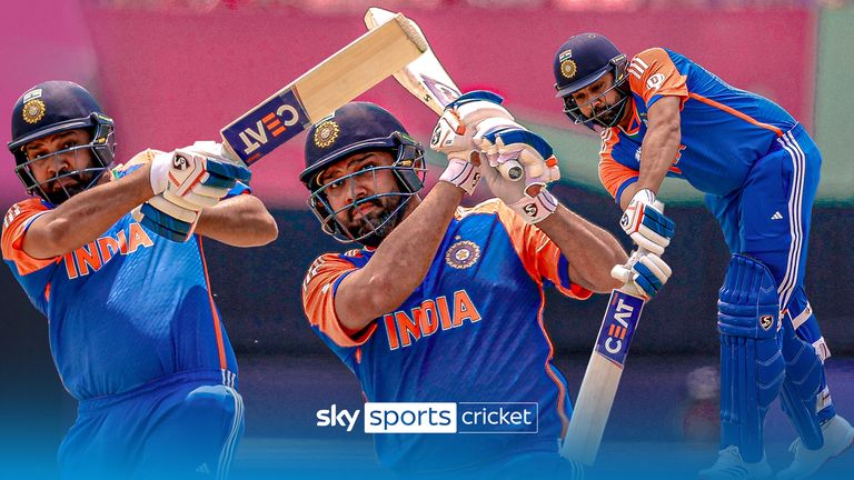 Watch the best of Rohit Sharma as the India skipper leads his side to victory over Ireland in the T20 World Cup.